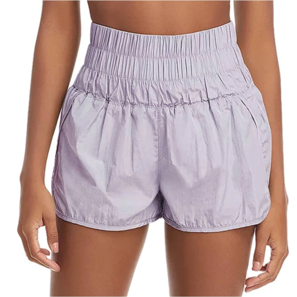 Free people movement lavender shorts
